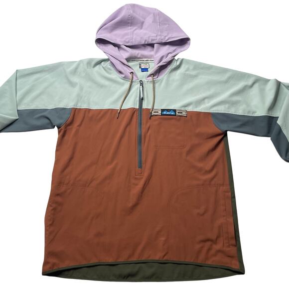 Kavu Bay Breeze Half Zip Jacket Size Large Women's Lightweight Outdoors - Picture 2 of 7